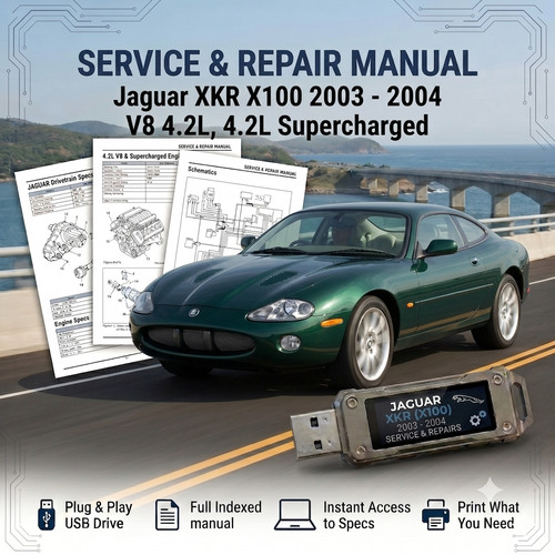 Jaguar xkr x100 2003 2004 - xkr,