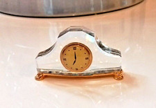 Swarovski crystal Gold Mantle Clock - Crystal Memories Classics - 200076