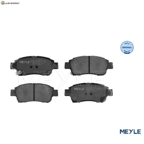 Brake pad set disc - disc,