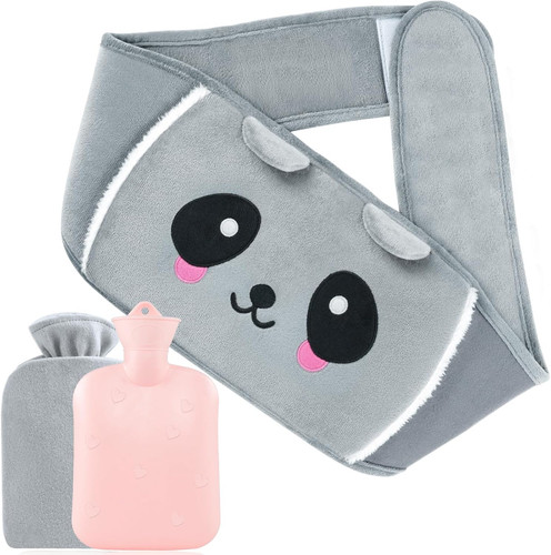 Hot water bottle - water, belt,