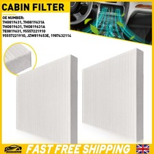 2PCS CABIN POLLEN FILTER FOR