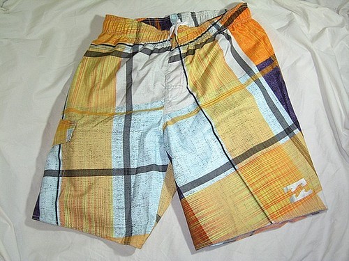 Bnwt billabong plaid zero swim - bnwt,