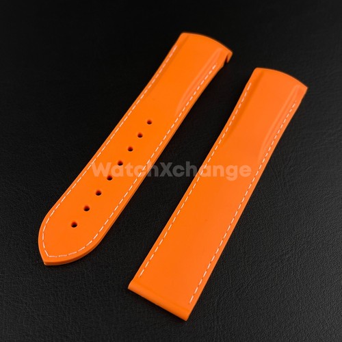 Orange curved end - curved, silicone