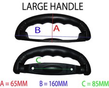 New Replacement Plastic Suitcase Luggage Bag Pull Handle Carry Case Travel UK