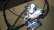 pit bike brake master cylinder and caliper