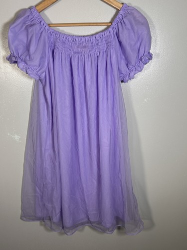 Vintage nylon babydoll nightie - nylon,