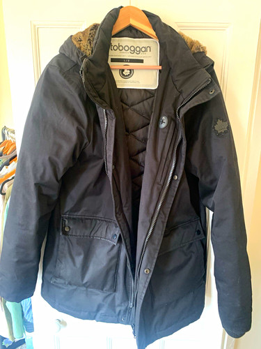 Toboggan men black parka - toboggan,