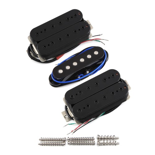 Fleor double coil humbucker - double, +