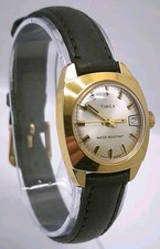 Vtg 1982 Timex Date Gold