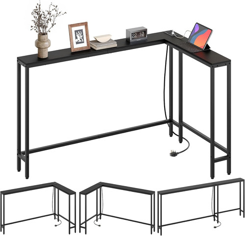 Slim console table 180 cm - console, table,