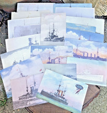 Antique vintage Royal Navy HMS