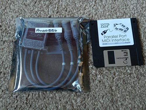 Parallel port to midi - **,
