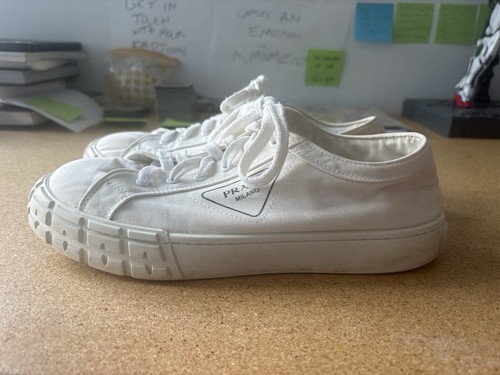 Prada wheel cassetta white - prada,