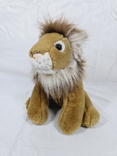 Cuddly plush lion - cuddly, stuffed