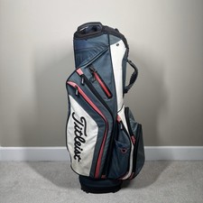 Titleist Cart 14 Golf Bag Navy/White/Red