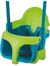 TP Toys Quadpod 4-in-1 Growable Swing Seat Green, Outdoor Playground Baby Swing