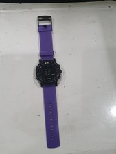 Suunto  Black Watch - Purple Silicone  Strap