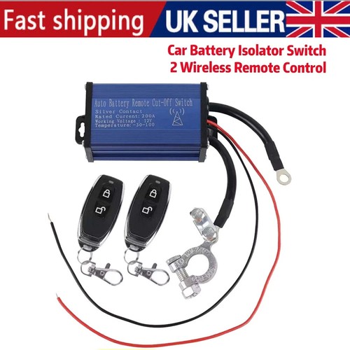 Wireless remote car battery - car,