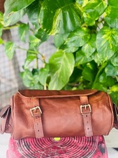 Genuine Bulky Leather Vintage
