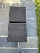 rattan garden furniture - 2 Stools