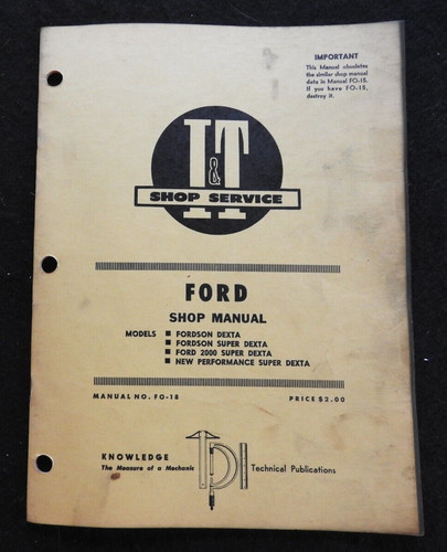 1963 ford fordson dexta - fordson,