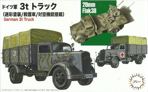 Fujimi opel blitz - opel, 3t