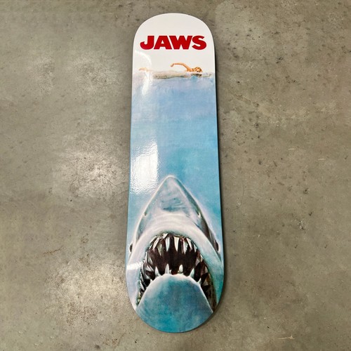 Jaws skateboard man cave - cave, wall