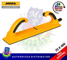 Mirka Rigid Flat Long Bed Hand Sanding Block 70x400mm Dust Extraction