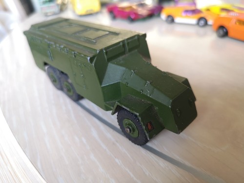 Dinky armoured command vehicle - armoured,