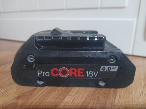 Bosch pro core 18v 0ah - core, 4.0ah
