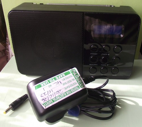 Portable dab radio vgc - portable, uk