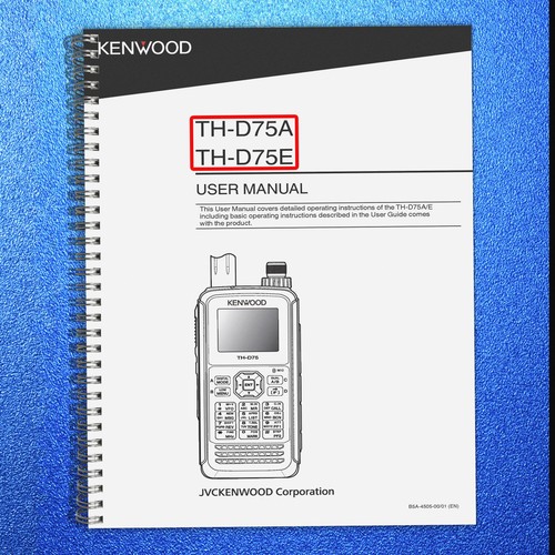 Kenwood d75a d75e user - th-d75a, th-d75e