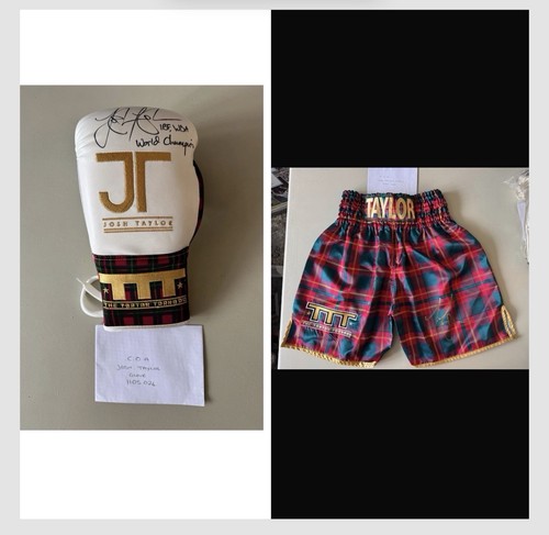 Josh taylor signed boxing - taylor,