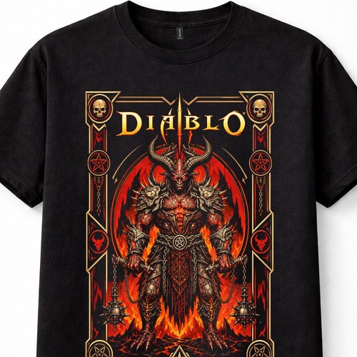 Diablo horned demon warrior - diablo,