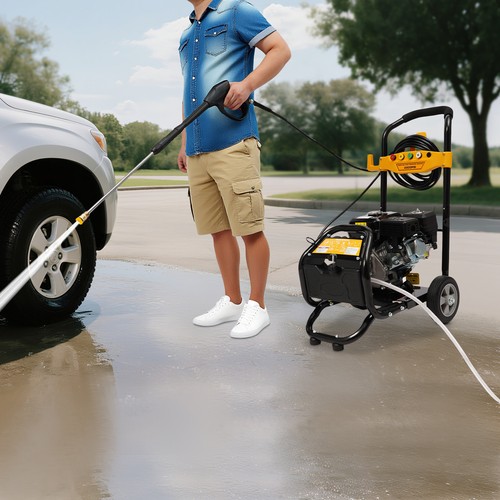 Petrol pressure washer garden - washer,