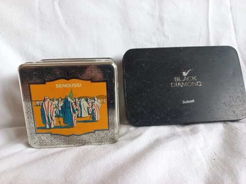 Vintage cigarette and pipe - and,
