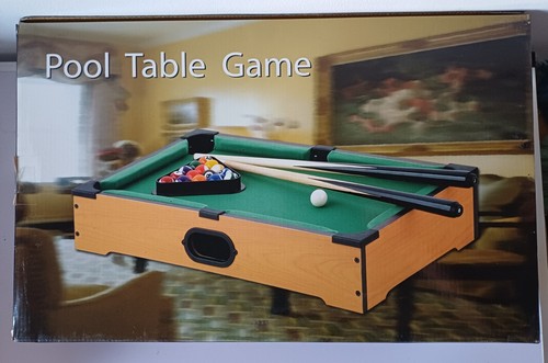 Mini pool table game - table,