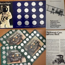 Shell collector coin sets