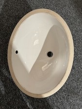 UNUSED Twyford White Aria 550mm x 465mm Countertop WHITE sink basin