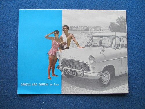 Ford consul - consul, deluxe