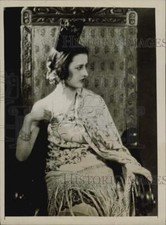 1926 Press Photo Wife of