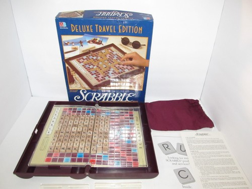 Deluxe scrabble travel - scrabble, edition