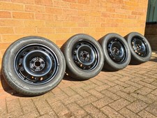 4 x Steel Wheels 195/55R15 for