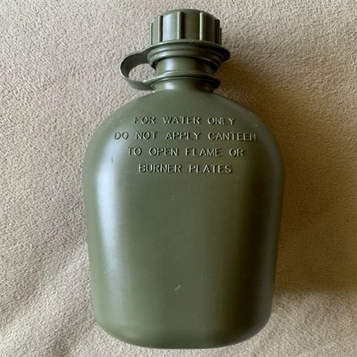 Army issue water canteen - water,