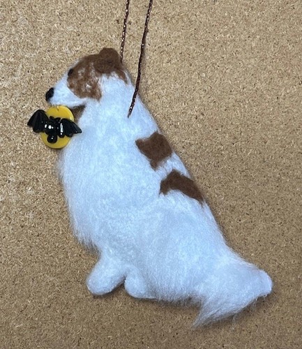 Borzoi for halloween - for, with