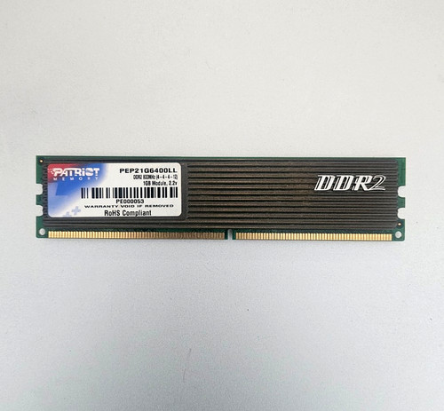Patriot 1gb ddr2 ram pc2 - 1gb, pc2-6400
