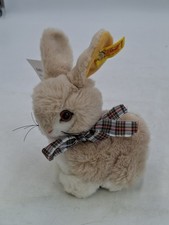Steiff Rabbit Soft Toy 2931 16 Bunny Acrylic Cotton Ear Tag Vintage 20 cm