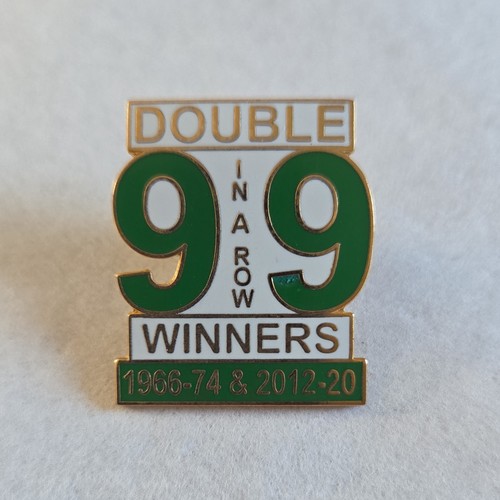 Retro celtic pin badge - fc,