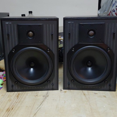 Kef c20 bookshelf speakers - bookshelf,