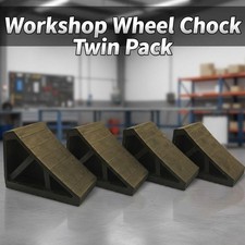 Rubber Wheel Chocks Set 4
